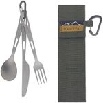 SANTTA Titanium Camping Utensils, U