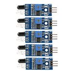 5Pcs IR Infrared Obstacle Avoidance Sensor Module for Smart Car Robot 2-30cm Detecting Distance Adjutable