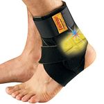 Lastrap Ankle Support with 3 Thermovibe Cold/Warm Pads (2 spare pads). Recommended throughout the world for Achilles tendon issues and sprained ankles. Supremely comfortable.