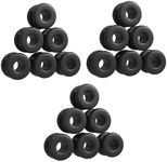 Set of 18 Replacement Rubber Grommets for Hunter Ceiling Fan parts - Antique/Vintage/Discontinued grommet 1/2 inch