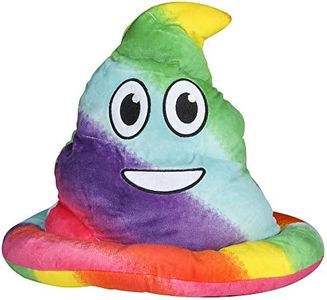 RIN Soft Fabric Rainbow Emoji Poop Hat