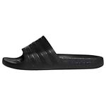 adidas Men's Adilette Aqua F35550 Slide Sandal, Core Black 000, 7 UK