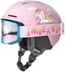 InnerKing Kids Ski Helmet and Goggl