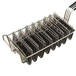 MAXBELL Taco Basket Holds 8 Shells Deep Fryer Taco Holder Basket Holds Stand