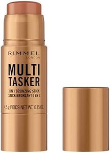 Rimmel London Multi Tasker Bronzing, Sculpting & Contour Stick, 002, Medium, All-Day Wear, Dewy Finish, Vegan-Friendly Makeup, 4.5g (0.15oz)