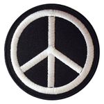 Peace Victory Patch Embroidered Iron on Sew on Patch Badge for Clothes etc.