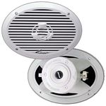 Audiopipe APSW6932 Audiopipe 6x9" 2-Way Marine Speaker 300W Max White