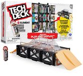 Tech Deck, Play and Display Transforming Ramp Set and Carrying Case with Exclusive Fingerboard, Kids Toy for Ages 6 and up