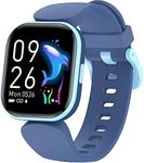 Kids Fitness Activity Tracker Watch, EqiEch 1.4" DIY Watch Face IP68 Waterproof Kids Smart Watch with 19 Sport Modes, PedometersSleep Monitor, for Boys Girls Teens 6+