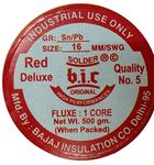 Aadvay BIC Solder wire Rosin core Tin|Lead (16Swg, Red Deluxe)- 500 Gm