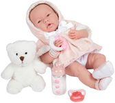 JC Toys All-Vinyl La Newborn Doll i