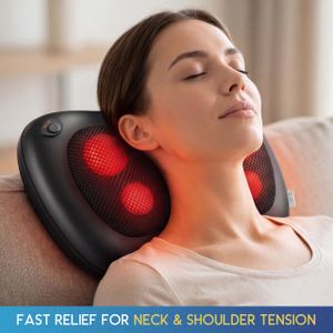 Comfort Supplies Shiatsu Massager – Deep Tissue Neck and Back Relief
