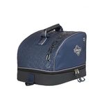 LeMieux Elite Pro Hat Box - Strong Waterproof Outer - Adjustable Long Strap - Comfort Grip Handle - Navy