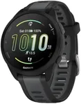 Garmin Forerunner 165, Running Smartwatch, Colorful AMOLED Display, Training Metrics and Recovery Insights, Black