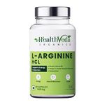 HEALTH VEDA ORGANICS PRIVATE LIMITED L-Arginine 1000 mg with Chromium Picolinate | 60 Veg Capsules | Good for Muscle Growth, Stamina, Recovery, Immune Booster & Energy | For Both Men & Women