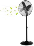 COSTWAY Metal Pedestal Fan, 16-inch
