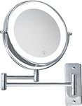 Corby Winchester Wall Mounted Illuminated Mirror - Chrome