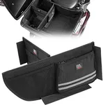 KEMIMOTO Tour Pack Organizer, Organizer Storage with Mesh Pocket and Dividers Compatible With Touring CVO Road Glide Ultra Limited Tri Glide 2014 2015 2016 2017 2018 2019 2020 2021 2022 2023 2024