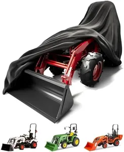 Tractor Cover, Tractor Covers Waterproof Heavy Duty, 600D Oxford Cloth Waterproof, UV Protection, Dustproof, Universal Tractor Cover（189 L x 76 W x 86 H in）