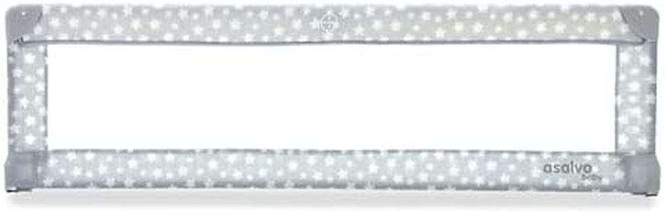 Asalvo - Barrera de 150cm para Cama Standard Estrellas Gris