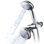 Hydroluxe Handheld Showerhead, Silver, 4 Inch