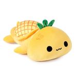 Onsoyours Turtle Plush Cute Pineapple Soft Stuffed Animal Turtle Plush Pillow, Tortoise Kawaii Pineapple Plushie Toy for Kids (Pineapple Turtle, 13")