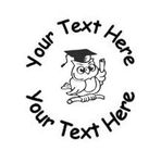 Smart Owl 19mm Personalised Self Inking Teacher Reward Stamp