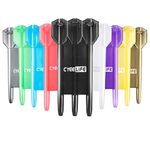 CyeeLife Dart Carrying case Transparent Plastic,Suitable for Most Darts Black,Multiple Colors Available