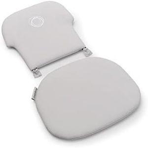 Bugaboo Giraffe Baby Set Pillow Insert and Cushion, Padded Backrest & Seat, Water-Repellent, Machine Washable Accessory for Bugaboo Giraffe High Chair, Arctic White