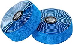 VXM Bike Handlebar Tape,Road Bicycle Bar Tape, PU Leather + EVA,Cycling Handle Grip Wrap-2 Rolls (Blue)