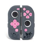 Kuitmor Protective Cover Case for Nintendo Switch Joy Con Controllers,Silicon Switch Joy Con Controller Skin,Anti-Slip Protective Case for Switch/OLED Joy Con Controller