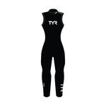 TYR Men's Hurricane Wetsuit Cat 1 Sleeveless, Black, S