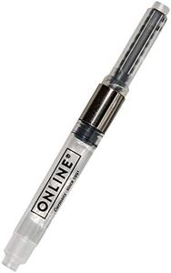 Online Schreibgerate ONLINE standard ink converter │ cartridge converter made of synthetic material │ fits standard fountain pens and rollerball pens │ refillable,Black
