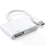 Apple MFi Certified USB-C to HDMI Adapter 4K@60Hz for iPhone 15 MacBook Pro Air iPad Pro, Digital AV HDMI 2.0 Cord Compatible with Samsung Galaxy S24