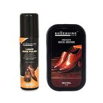 SHOESHINE neutral shoe shiner and neutral shoe polish (Used on all color smooth leather shoes and boot)