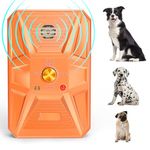 tuncate Dog Barking Device, 3 Modes Ultrasonic Anti Bark Device, Suitable For All Types Of Dogs, 60 Feet Stops Neighbor Dog Barking, 100% Safe Dog Bark Stopper, Stops Dog Unwanted Behaviors, Orange