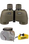 Steiner Binoculars 10x50 Military Marine Binoculars + Float Strap & Premium Camo Case