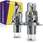 Auxbeam 2025 H4 Fog Lights, 700% Brighter H4 Powersports Light for Off-Road Use or Fog Light