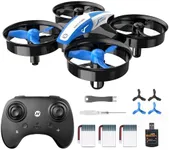 Holy Stone Mini Drone for Kids and Beginners RC Nano Quadcopter Indoor Small Helicopter Plane with Auto Hovering, 3D Flip, Headless Mode and 3 Batteries, Great Gift Toy for Boys and Girls