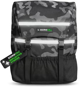 Rhino USA Spare Tire Trash Bag (Fits up to 40" Tire) - Ultimate Organizer for Outdoor Off-Road Recovery Gear - Heavy Duty Cargo Storage Bag for Jeep, Truck, SUV or Car - Guaranteed for Life