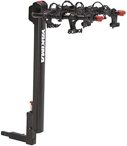 YAKIMA, DoubleDown 4 Tilting Hitch-Mounted Bike Rack for Cars, SUVs, Trucks and More, Fits 1.25” and 2” Hitches, Carries 4 Bikes