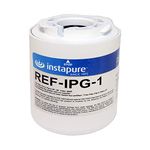 Instapure REF-IPG-1 ULTRA Refrigerator Filter, MADE IN USA, Compatible with GE MWF, GE MWFA, GE GWF06, and more, Tested & Certified by NSF to ANSI/NSF 42 and 53