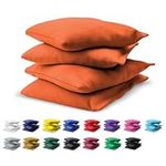 GoSports Premium Bean Bag (4 Set), Orange