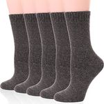 EBMORE Womens Merino Wool Thermal S