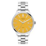 TIMEX Men Yellow Round Dial Analog Watch - TWEG18428