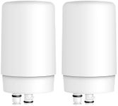 Overbest Faucet Filter Replacement, Replacement for Brita® on Tap Water Filtration System, Brita® Faucet Filter, Brita�® 36311, 36313, FR-200, FF-100, and More, 2 Pack