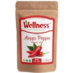 Wellness Organic Chili Pepper Blend - Aleppo & Cayenne, Ground White Pepper, Ghost Pepper Powder, Red & Cyan Pepper, Deer Meat Seasoning,s - Cayenne Pepper Organic Powder for Culinary Perfection