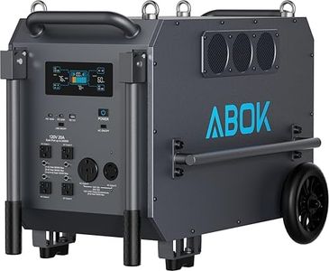 Ark7200 Portable Power Station, 120/240V 7200W AC Output, 9792Wh LiFePO4 Home Battery Backup, Solar Generator for Forestry Operation, Construction Site, Emergency, Power Outages, Hurricane