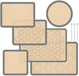 Silicone Baking Mat Set of 6, Silic