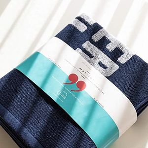 Luzia Workout Towels with Motivational Quotes for Sweat (Pack of 4) - mot-to Lightweight and Super Absorbent for Exercise, Sports, Workout, Fitness, Gym, Yoga, Running and Travel (Blue)